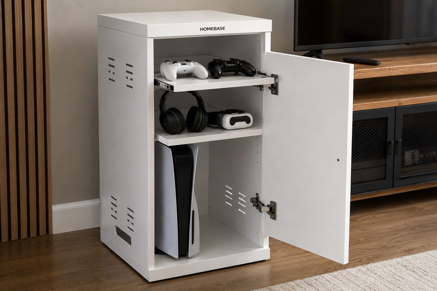 Homebase Console Storage Cabinet