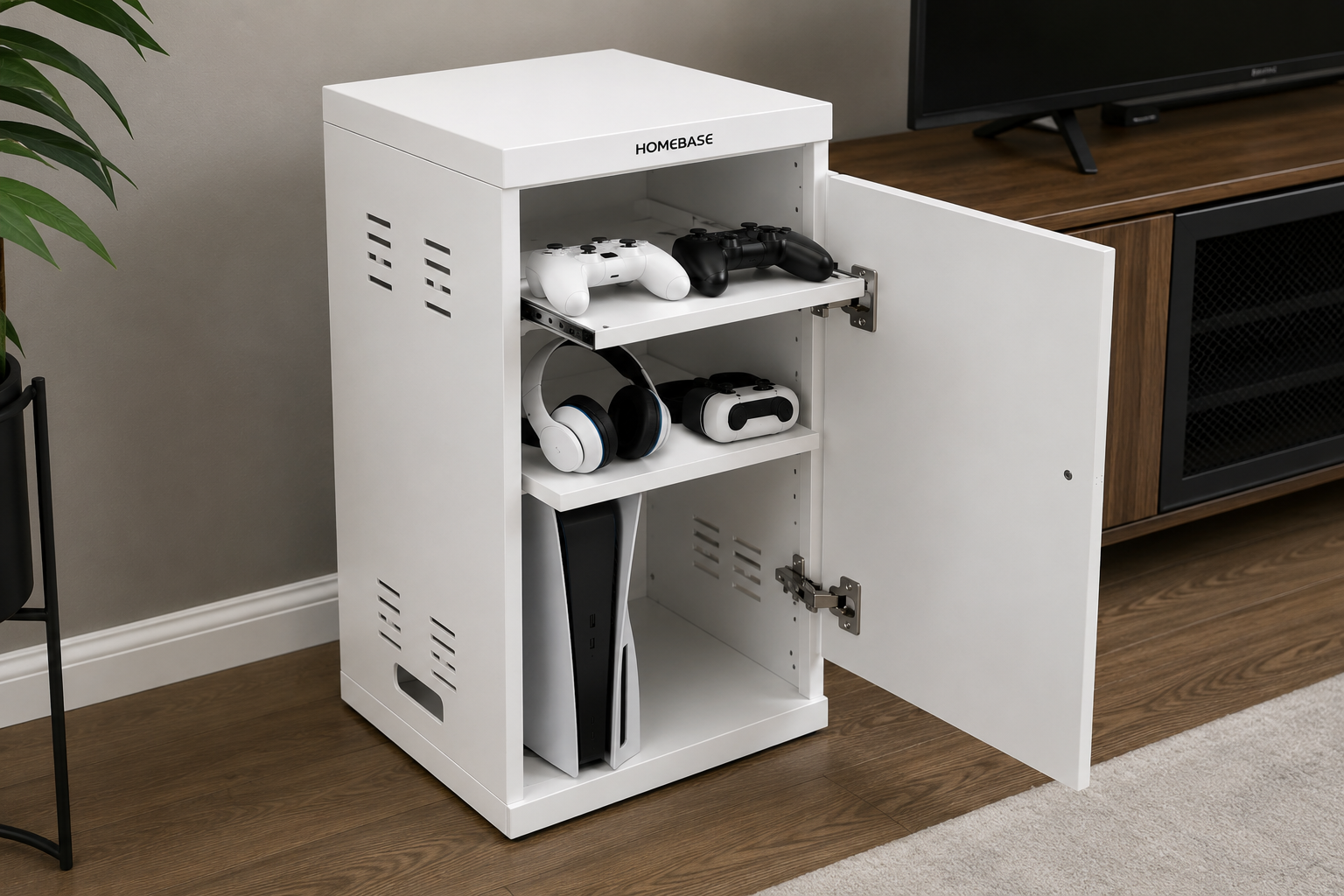 Homebase Console Storage Cabinet