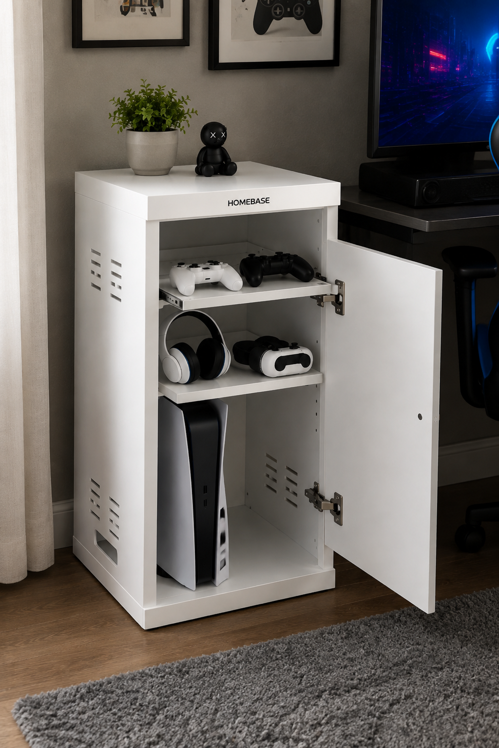 Homebase Console Storage Cabinet