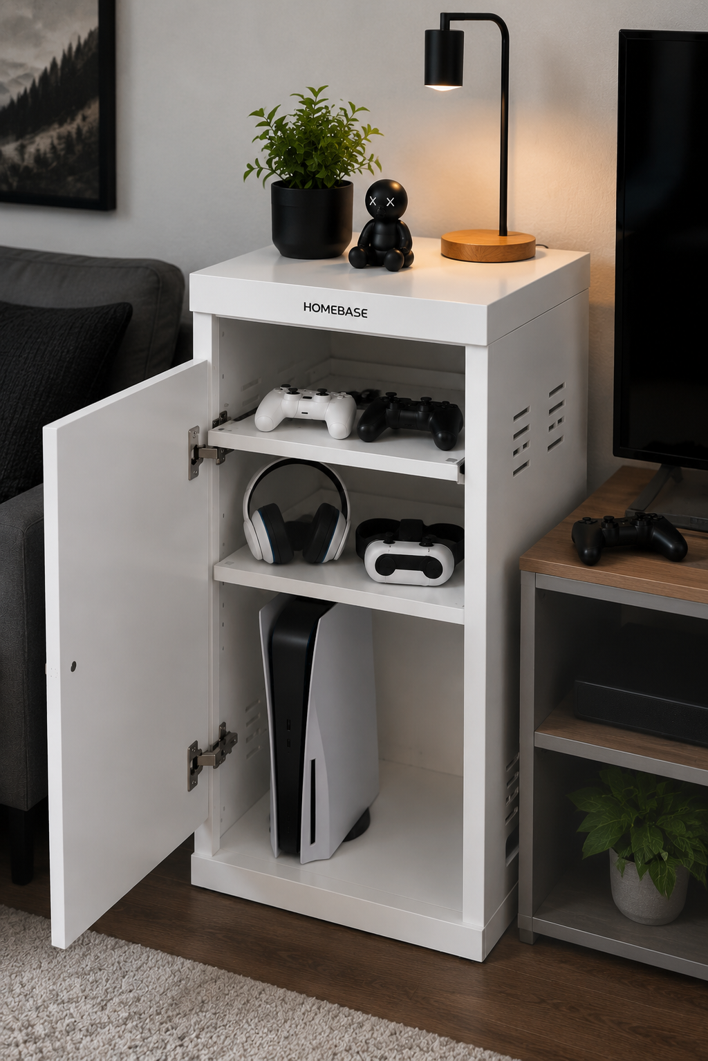 Homebase Console Storage Cabinet