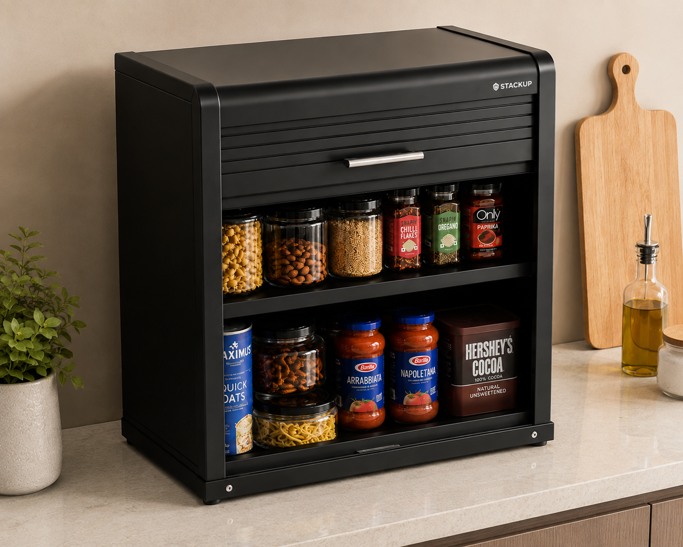 Stackup Countertop Breadbox